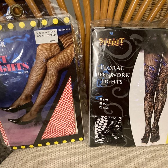 Two Pair of Net Tights Stage Door & Spirit - Picture 1 of 7
